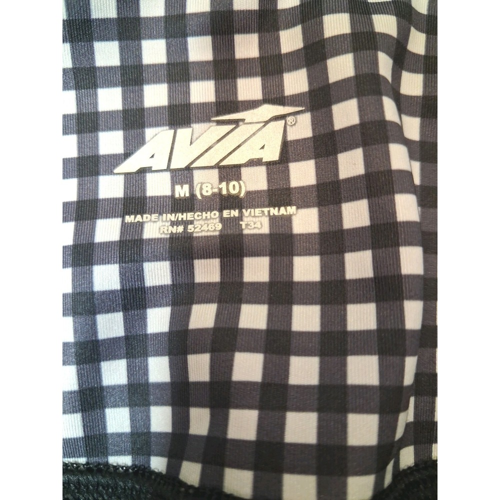 Avia Gingham Skirt Short Womens Size Medium Athleisure Tennis Golf Activewear - Picture 3 of 5